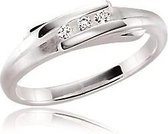Silver Lining - Zilveren ring met steen