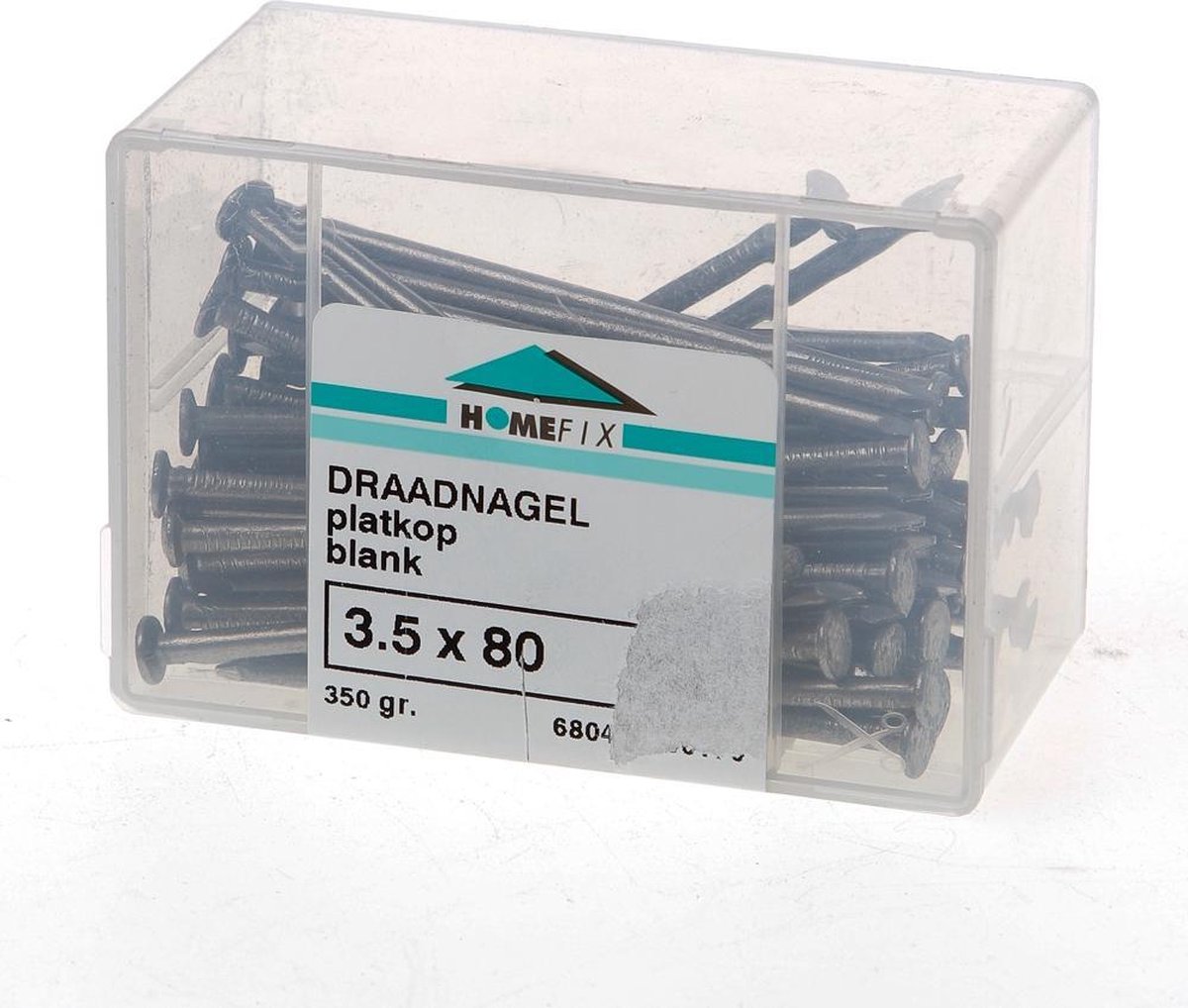 Hoenderdaal Draadnagel platkop 3,5x 80 blank(350)
