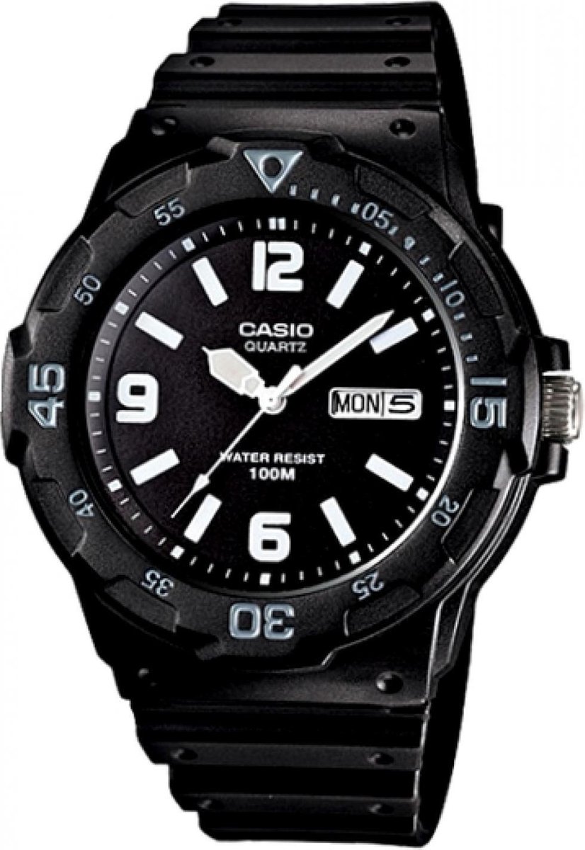 Casio MRW-200-1B2VDF heren horloge 45 mm - zwart