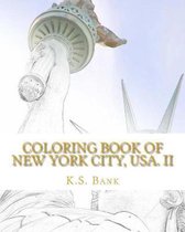 Coloring Book of New York City, USA. II