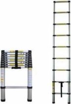 Telescopische ladder - Aluminium - Lichtgewicht – Tot 3,80 Meter