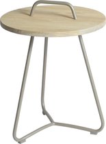 Ava side table diameter48,5x63 cm taupe