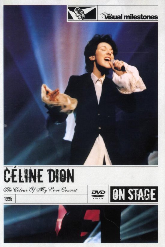 Cover van de film 'Celine Dion - Colour Of My Love'