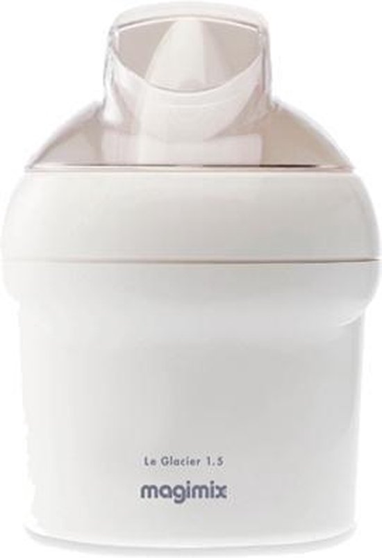 Magimix Le Glacier 1,5L - IJsmachine - Wit Magimix Le Glacier 1,5L - IJsmachine - Wit
