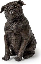 asbeeld urn Mopshond Pug hondenurn