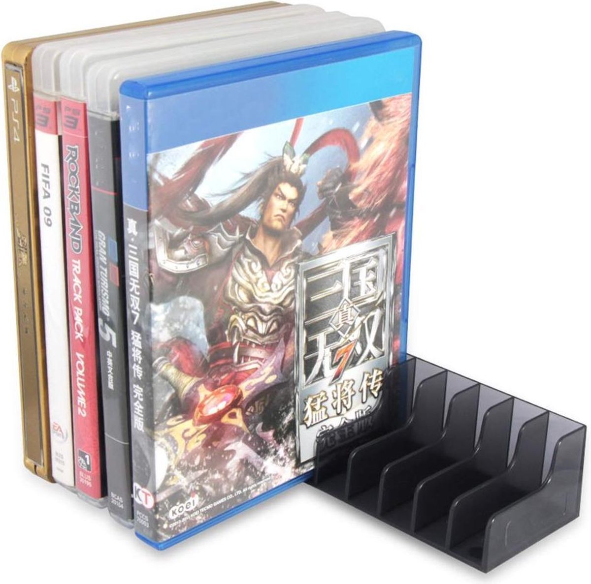 Playstation hot sale games holder