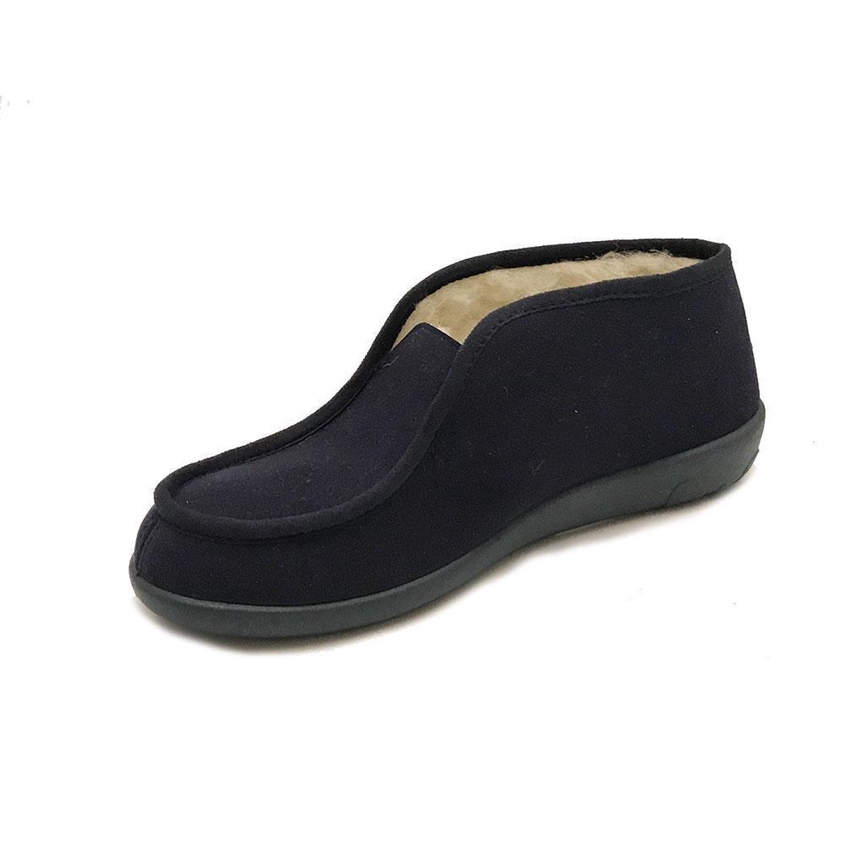 Rohde 2236 90 Zwarte Dames Pantoffels Dichte Pantoffels