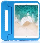 iPad Air 2019 Hoes / iPad Pro 10.5 Hoes - Kids Cover Worker voor Kinderen Blauw - Shop4