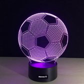 Hewec® Optische 3D illusie lamp Voetbal