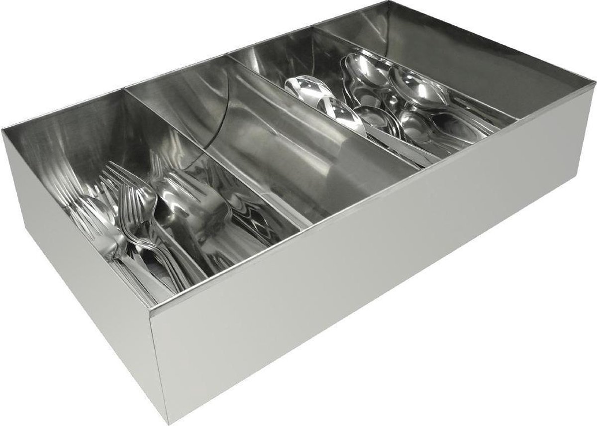Olympia RVS bestekhouder
