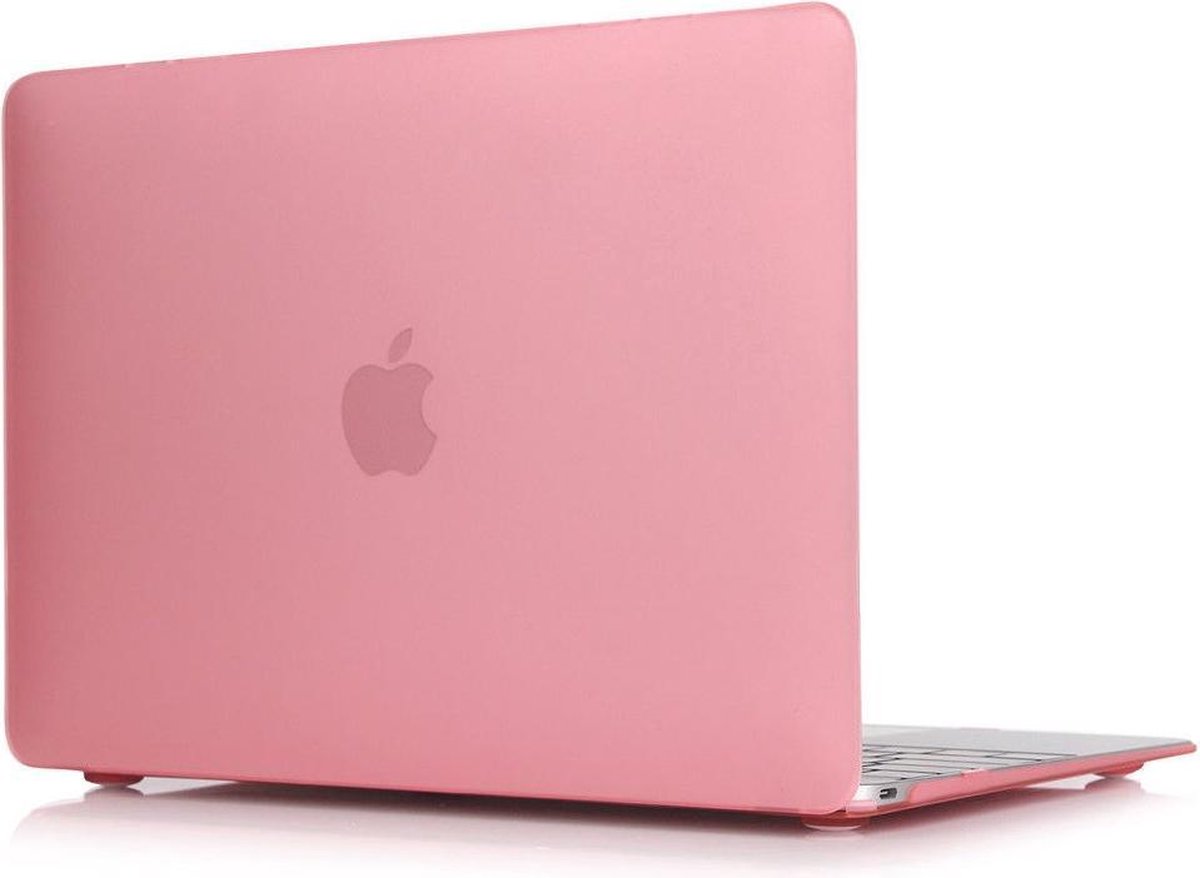 Macbook Case voor Macbook Retina 12 inch - Laptop Cover - Matte Pink