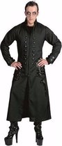 Halloween - Zwarte gothic/vampier jas verkleedkleding voor heren L/XL