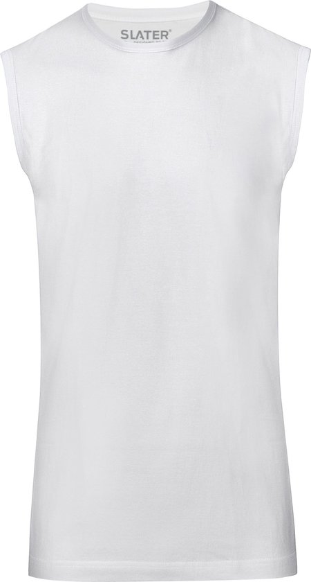 Slater 1500 - Sleeveless 1-Pack Mouwloos T-shirt Wit