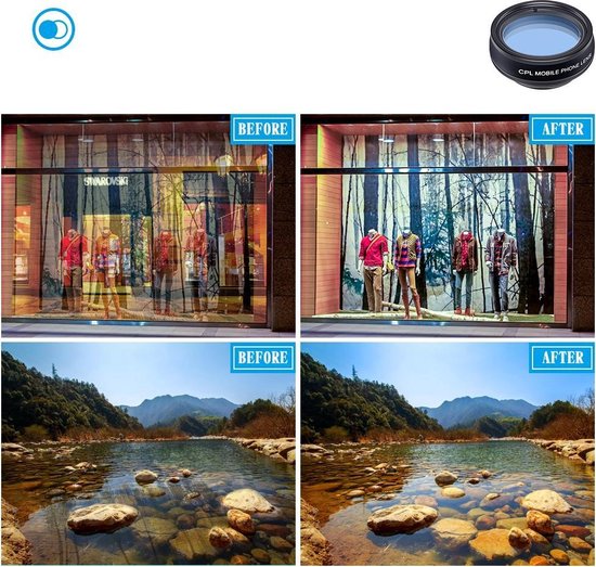 APEX Series 10 in 1 HD Telefoon Camera Lens Kit