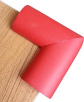 Tafelhoekjes Foam - Hoekbeschermers Set - 8 Stuks - Rood - Tafel Bescherming - Valbescherming - Kinderen