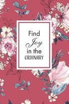 Find Joy in the Ordinary