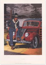 Ted Benoit - Poster La petite parade - Ford De Luxe Stationwagen 1937