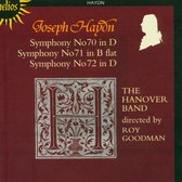 The Hanover Band, Roy Goodman - Haydn: Sinfonien 70,71,72 (CD)