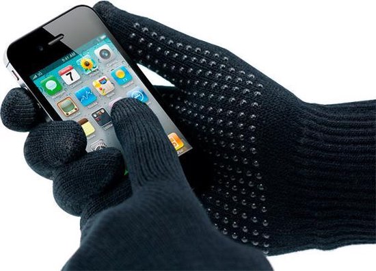 Avanca Touchscreen Handschoenen - Smartphone Handschoenen - One - Full Grip/Zwart bol.com