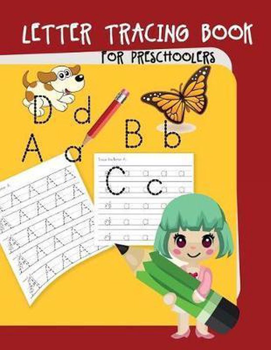 Letter Tracing Book for Preschoolers, Handwriting Practice