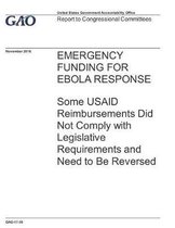 Emergency Funding for Ebola Response