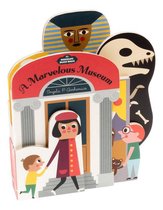 Bookscape Board Books A Marvelous Museum Artist Board Book, Colorful Art Museum Toddler Book