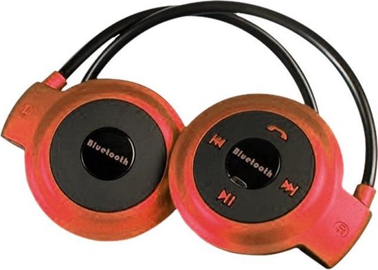 Laat je zien taart hoofdpijn Draadloze Sport Oordopjes - Bluetooth Oortjes voor Hardlopen - On-ear  Koptelefoon Rood | bol.com