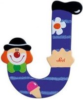 Sevi Letter J Clown 10 Cm