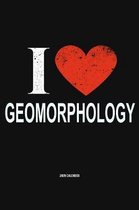 I Love Geomorphology 2020 Calender