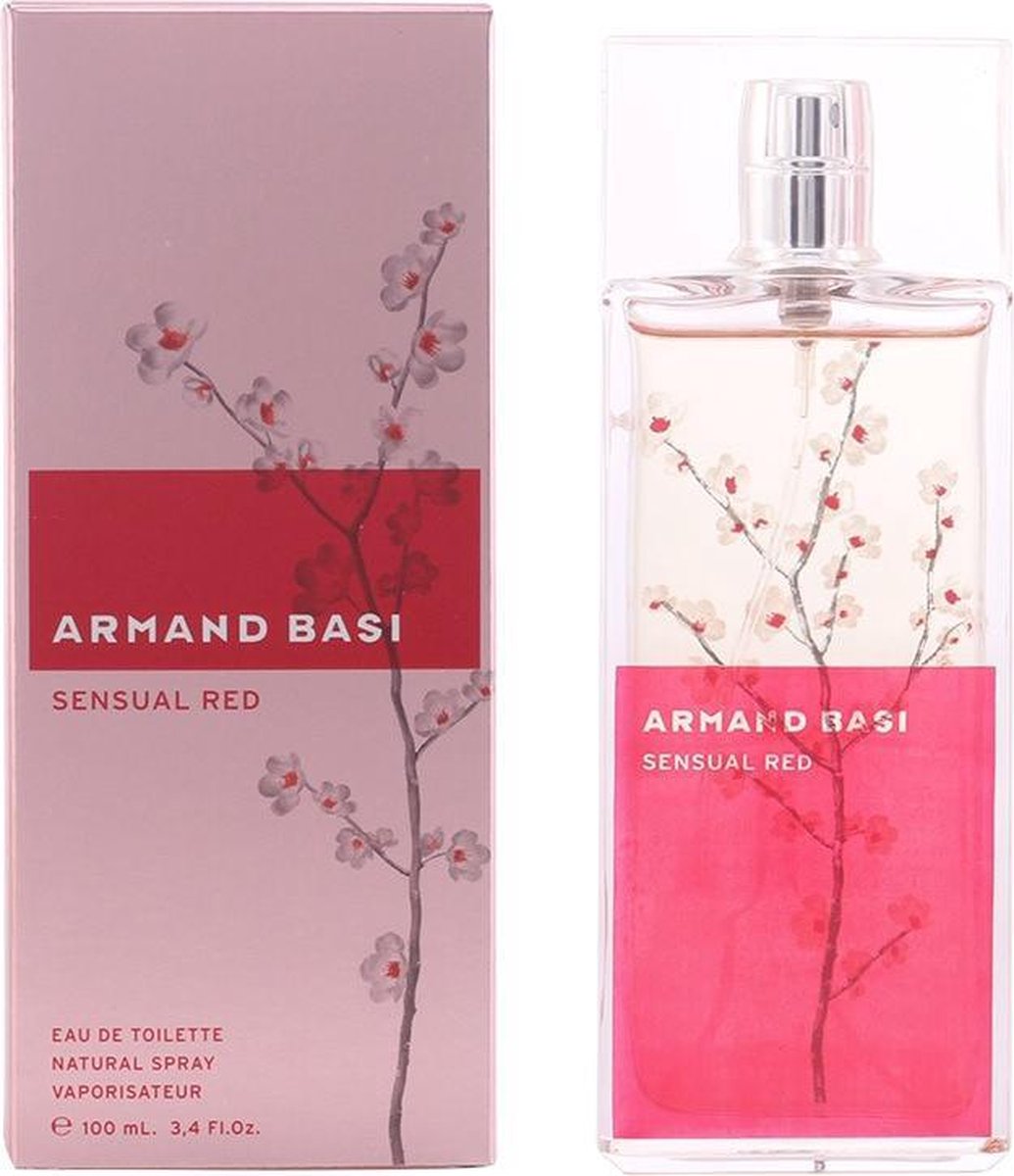 Goedkoopste Armand Basi Sensual Red by Armand Basi 100 ml - Eau De Toilette Spray