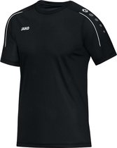 Jako Classico T-shirt Heren Sportshirt - Maat L  - Mannen - zwart/wit