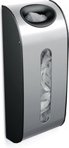 Simplehuman Draagtasdispenser met Muurbevestiging - RVS - 91.4x16.7x39.6 cm - Zilver