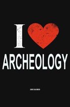 I Love Archeology 2020 Calender