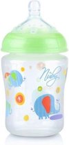 Nuby Fles silicone slow flow