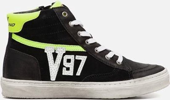 Vingino Guus Mid sneakers zwart - Maat 34 | bol.com