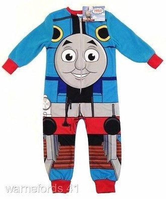 Gladys Tahiti Afkorting Thomas de Trein onesie, pyjama maat 98 | bol.com