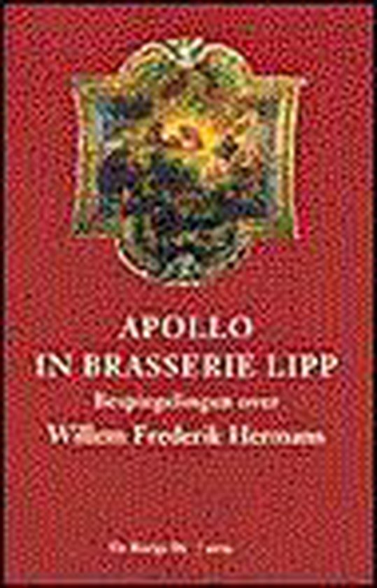 Cover van het boek 'Apollo in Brasserie Lipp' van  Onbekend