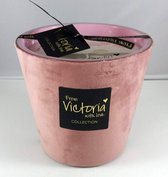 Victoria with Love - Kaars - Geurkaars - Peach Velvet - Medium - Glas - Indoor