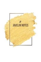 Javelin Notebook - Javelin Journal - Javelin Diary - Gift for Javelinist