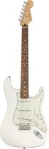 Fender Player Stratocaster PF Polar White - ST-Style elektrische gitaar