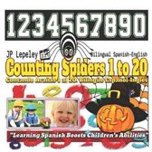 Counting Spiders 1 to 20. Bilingual Spanish-English