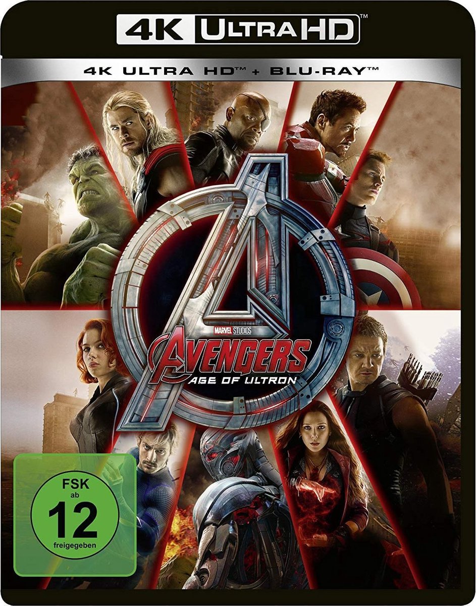 Avengers: Age of Ultron (4K Ultra HD Blu-ray & Blu-ray) (Import)-