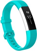 SVH Company Siliconen bandje - Fitbit Alta (HR) - Turquoise - Large