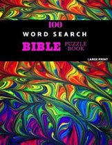 100 Word Search Bible Puzzle Book Large Print
