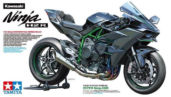 Tamiya 300014131 Kawasaki NINJA H2R Motorfiets (bouwpakket) bol.com