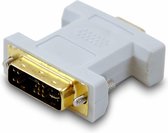 Equip DVI adapter DVI-A (24+5) -> VGA D-SUB15 St/Bu beige plastic zak