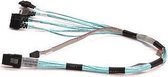 Supermicro SATA - SAS Cable SATA-kabel 0,5 m