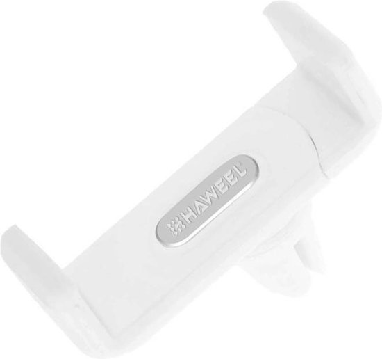 HAWEEL Portable Air Vent Car Mount houder voor iPhone &  Plus / 5.5-8.4cm Width mobiele telefoon wit