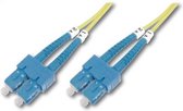 Digitus DK-2922-01 1m SC SC Geel Glasvezel kabel