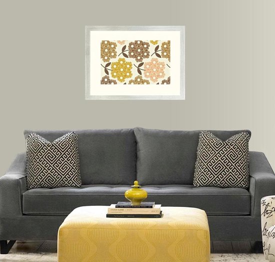 Homedecoration Misano - Cadre photo - Format photo - 44 x 52 cm - Délavé blanc